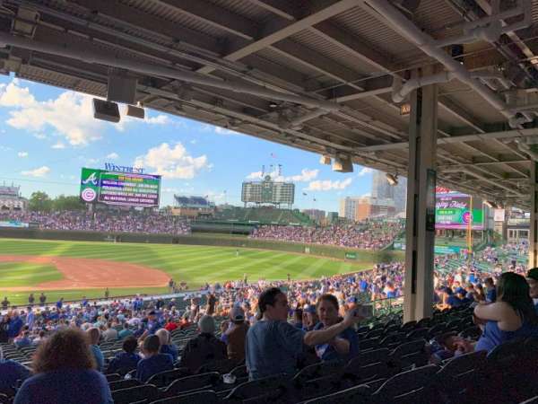Wrigley Field, section: 223, row: 12, seat: 10