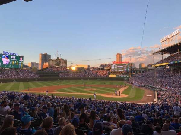 Wrigley Field, section: 214, row: 5, seat: 17/18