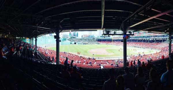 Fenway Park, section: Grandstand 27, row: 16, seat: 7