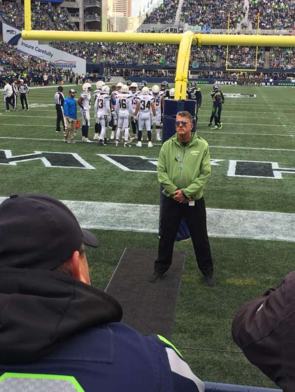 Lumen Field, section: 122, row: B