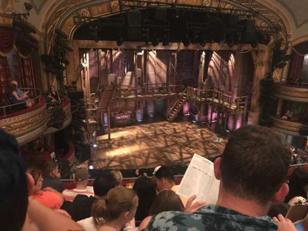 Richard Rodgers Theatre, section: Front Mezzanine L, row: E, seat: 19