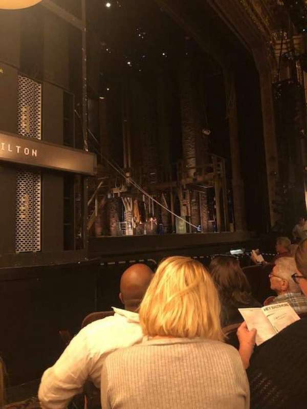 Hippodrome Theatre, section: Left Orchestra, row: E, seat: 13-15