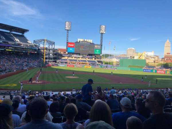 PNC Park, section: 113, row: U, seat: 16