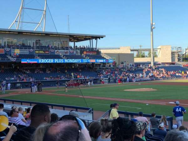 First Horizon Park, section: 119, row: Q, seat: 4