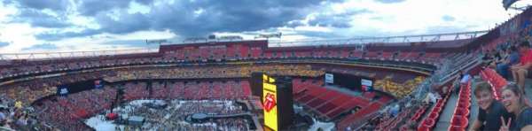 Northwest Stadium, section: 426, row: 7, seat: 20