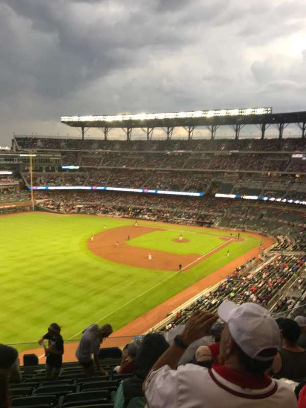 Truist Park, section: 342, row: 10, seat: 11