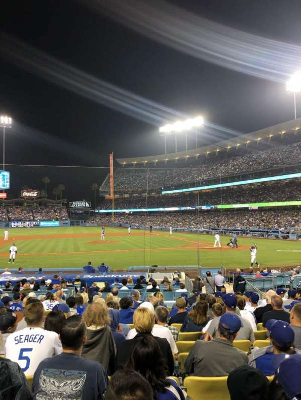 Dodger Stadium, section: 17FD, row: N, seat: 5