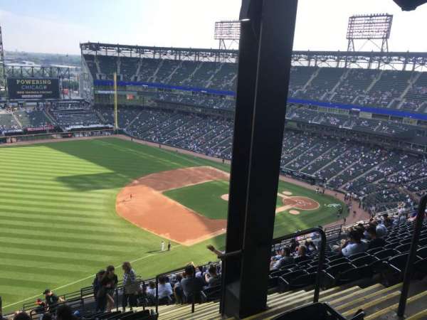Rate Field, section: 548, row: 20, seat: 4