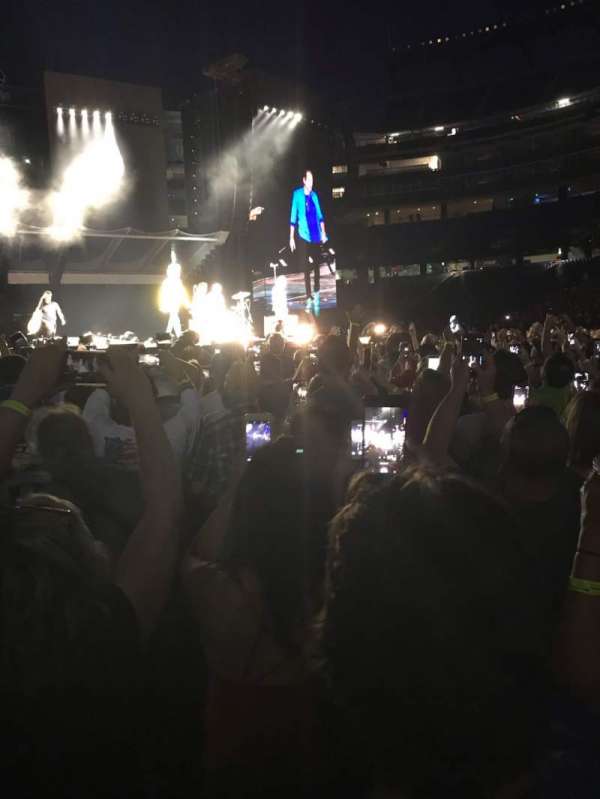 Gillette Stadium, section: Floor A3, row: 9, seat: 29