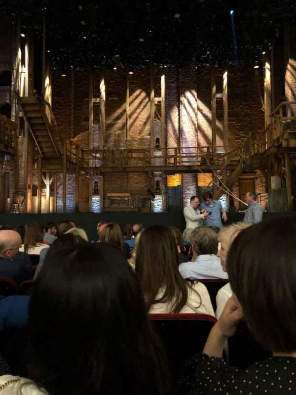 CIBC Theatre, section: Orchestra C, row: J, seat: 107