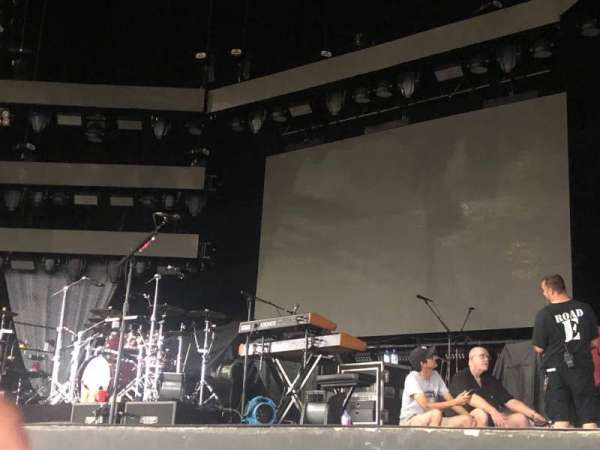 Dos Equis Pavilion, section: 100, row: 1, seat: 1,2