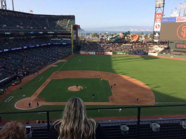 Oracle Park, section: VB308, row: C, seat: 16