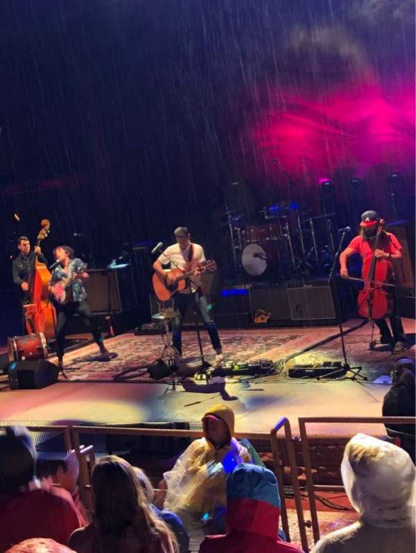 Red Rocks Amphitheatre, section: Center Right, row: 5, seat: 28