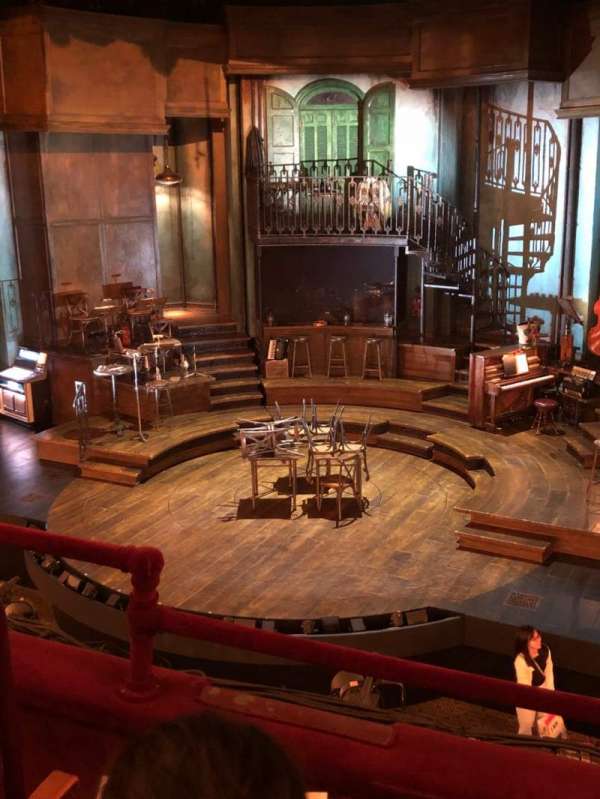 Walter Kerr Theatre, section: Mezzanine R, row: C, seat: 6