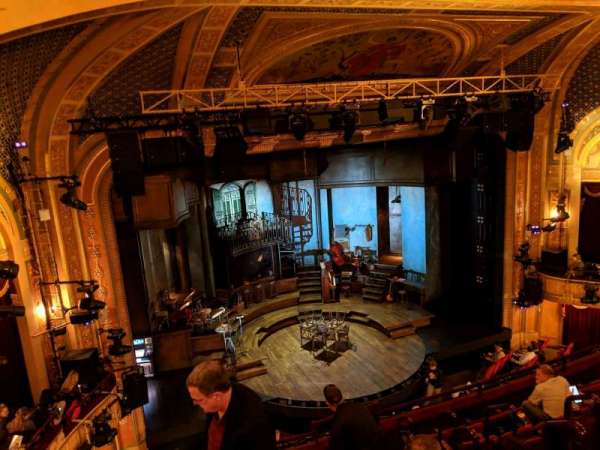 Walter Kerr Theatre, section: Mezzanine L, row: H, seat: 9