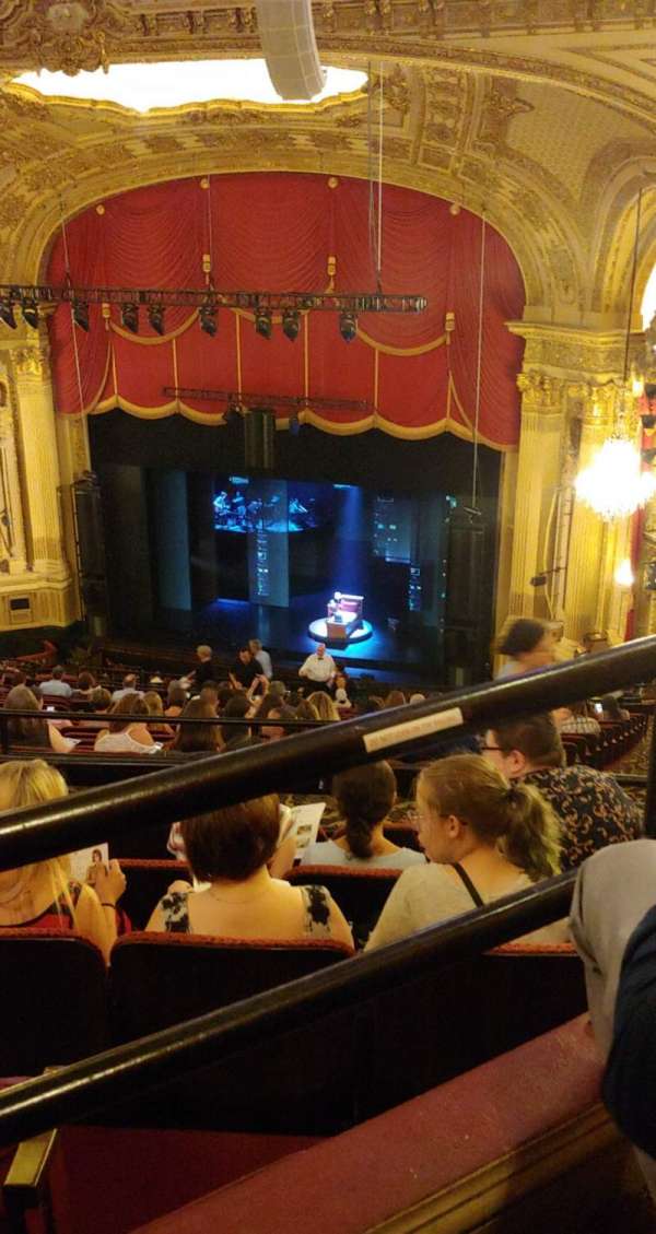 Citizens bank opera house, section: Balcony R, row: U, seat: 36