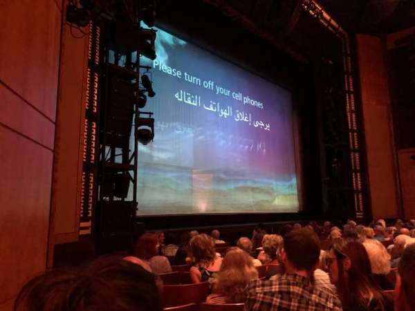 The Kennedy Center Opera House, section: Orchestra L, row: L, seat: 17