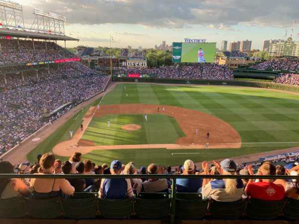 Wrigley Field, section: 423R, row: 1, seat: 5