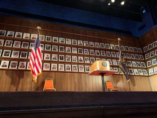 Hayes Theater, section: Orchestra C, row: A, seat: 109