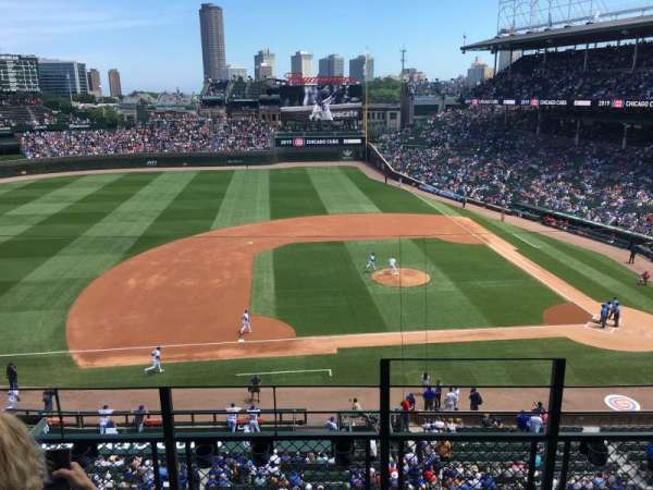 Wrigley Field, section: 310L, row: 4, seat: 16