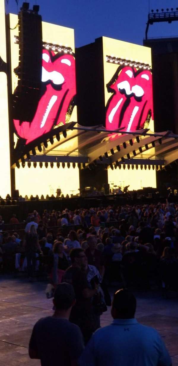 Gillette Stadium, section: 110, row: 1, seat: 5