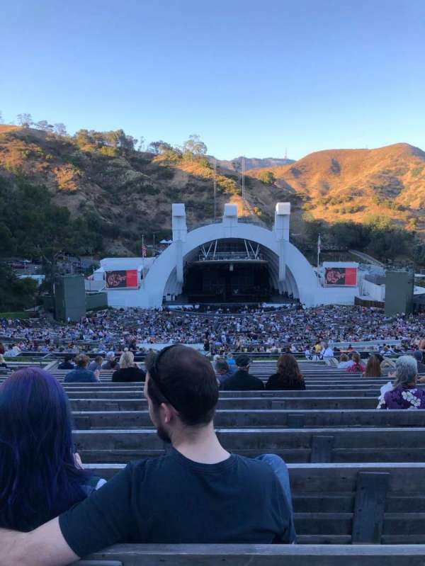 Hollywood Bowl, section: N1, row: 22, seat: 26