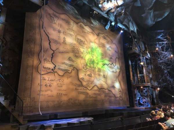 Gershwin Theatre, section: Orchestra L, row: C, seat: 9