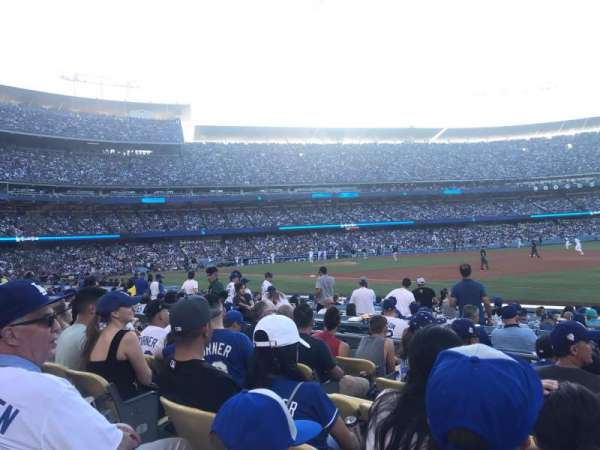 Dodger Stadium, section: 34FD, row: F, seat: 6