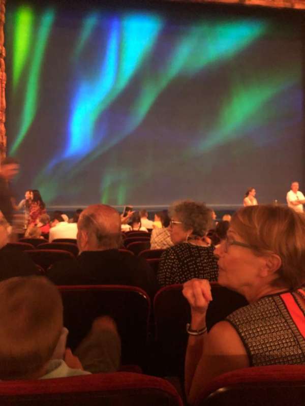 St. James Theatre, section: Orchestra C, row: K, seat: 112