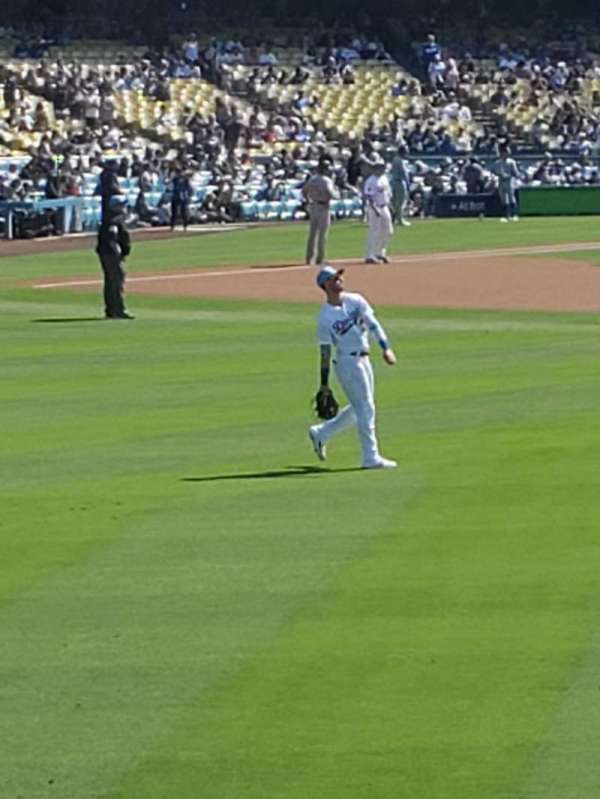 Dodger Stadium, section: 308PR, row: A, seat: 8