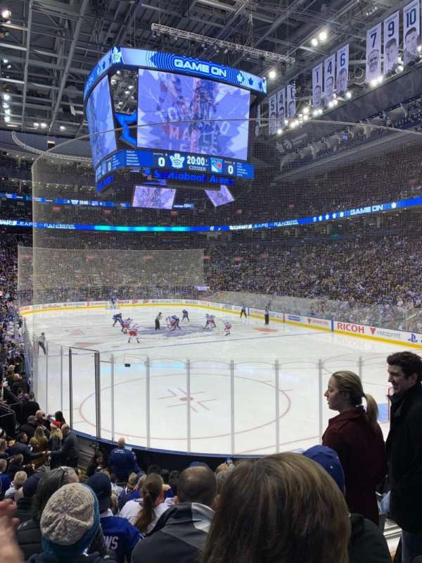 Scotiabank Arena, section: 115, row: 16, seat: 5
