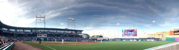 Dunkin' Park, section: 102, row: B, seat: 1