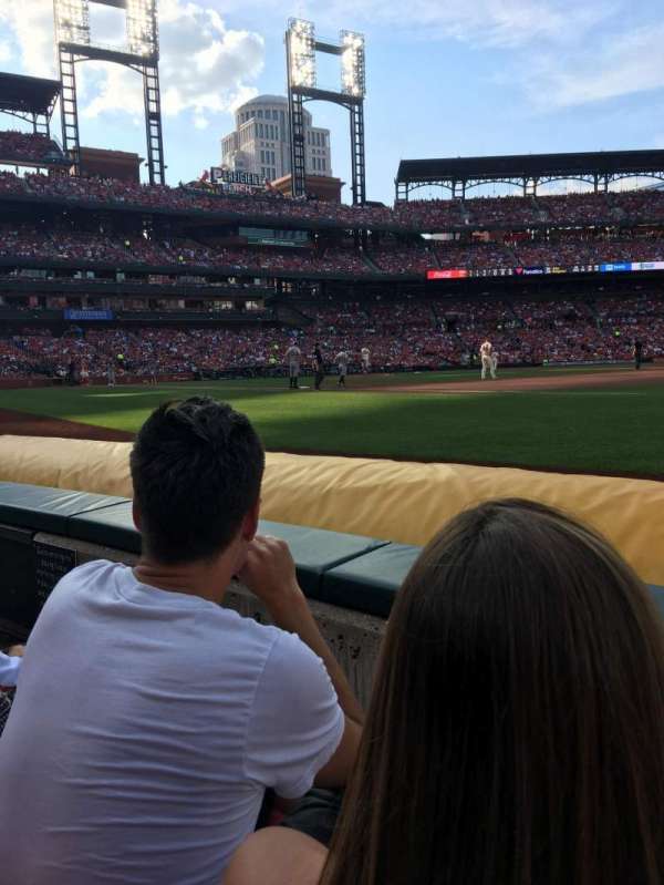 Busch Stadium, section: 139D, row: B, seat: 5
