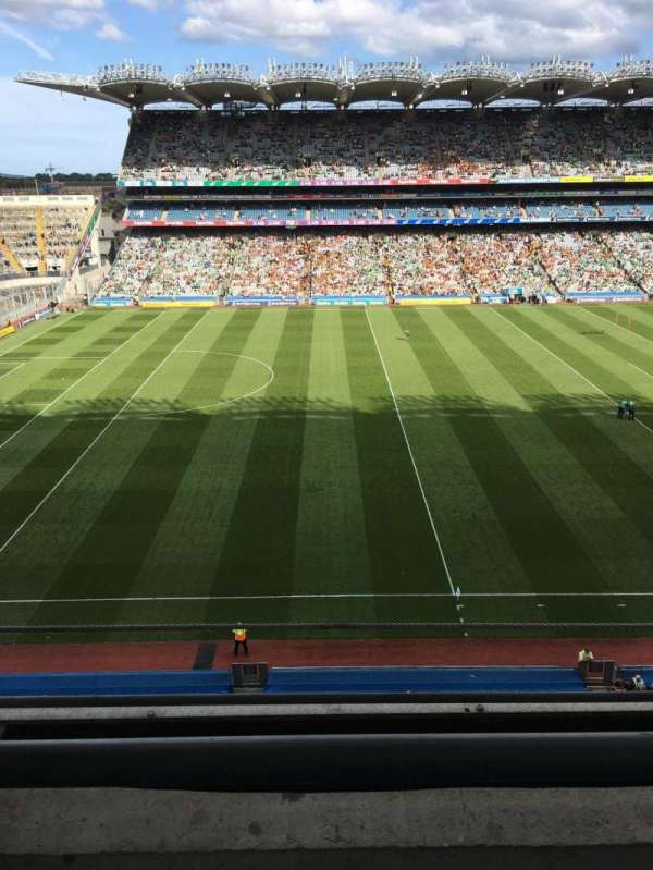Croke Park, section: 734, row: B, seat: 9