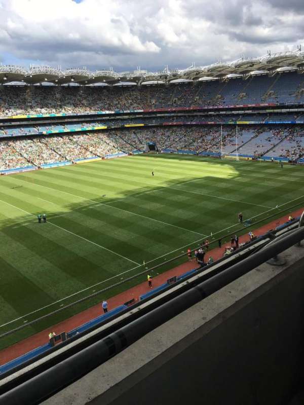 Croke Park, section: 734, row: B, seat: 9