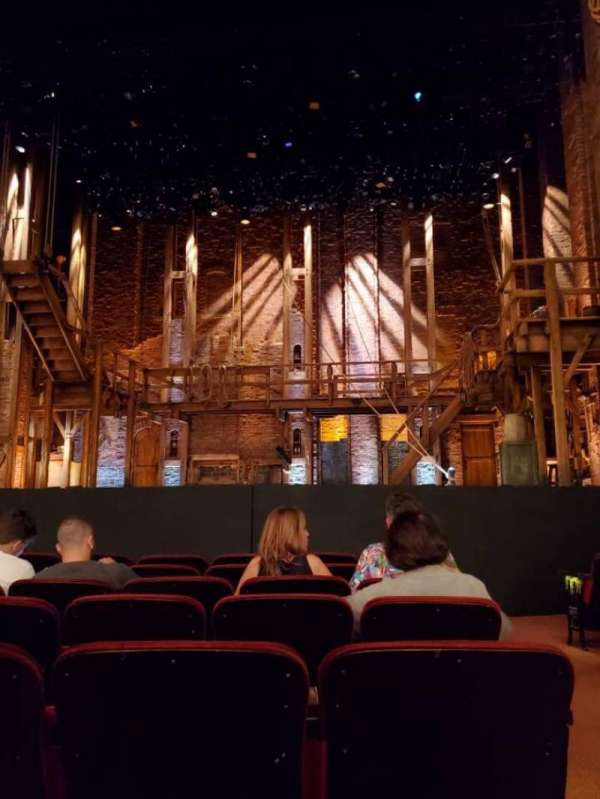 CIBC Theatre, section: Orchestra C, row: H, seat: 110