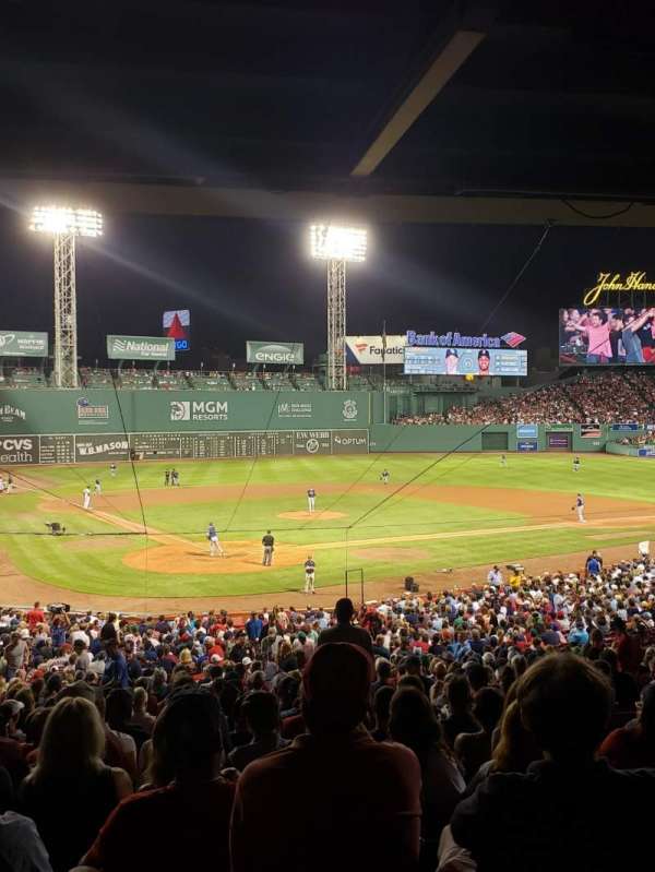 Fenway Park, section: Grandstand 19, row: 10, seat: 6