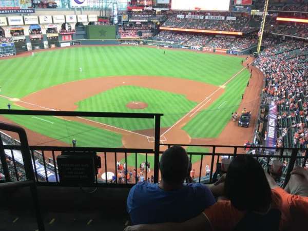 Daikin Park, section: 318, row: 3, seat: 1