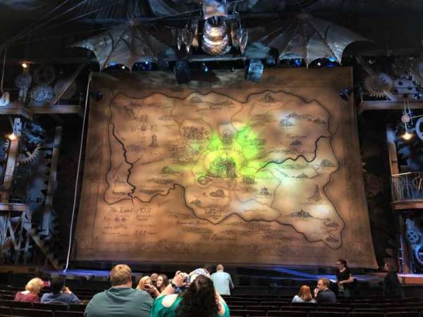Gershwin Theatre, section: Orchestra C, row: G, seat: 112