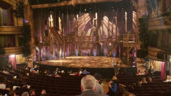 Richard Rodgers Theatre, section: Orchestra R, row: Q, seat: 6