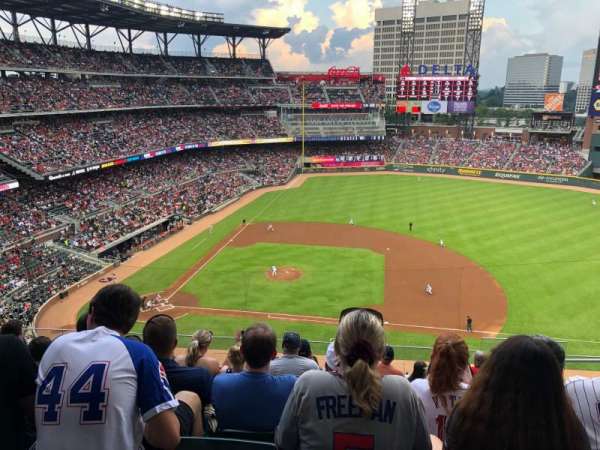 Truist Park, section: 320, row: 9, seat: 5