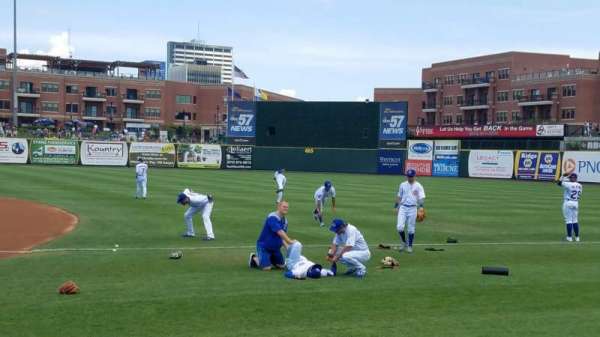 Four Winds Field, section: 104, row: C, seat: 17