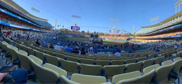 Dodger Stadium, section: 1FD, row: P, seat: 5