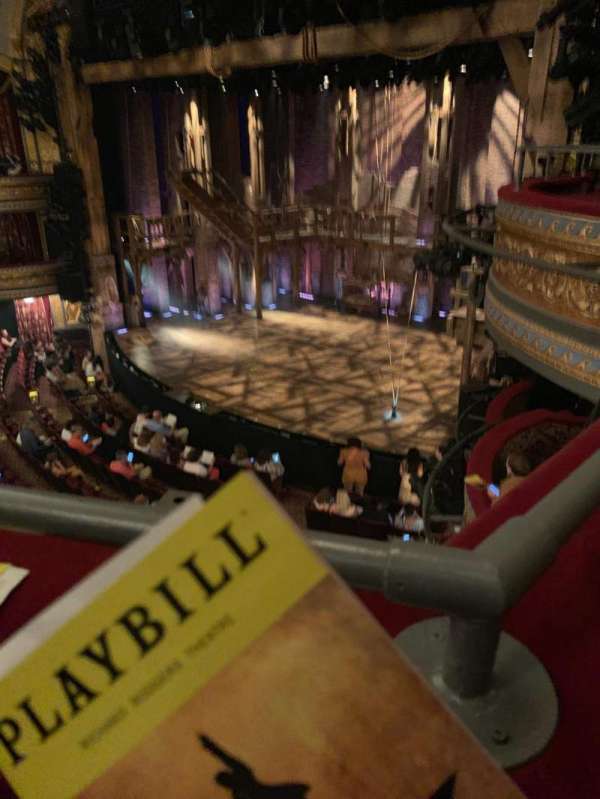 Richard Rodgers Theatre, section: Front Mezzanine R, row: A, seat: 28