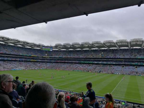 Croke Park, section: 303, row: QQ, seat: 20