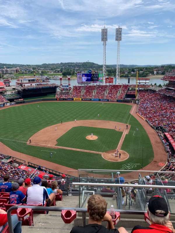 Great American Ball Park, section: 520, row: H, seat: 2