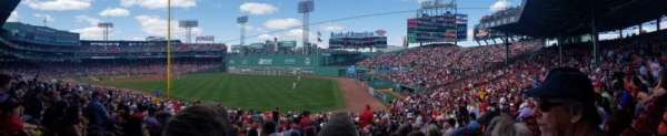 Fenway Park, section: Right Field Box 92, row: VV, seat: 12