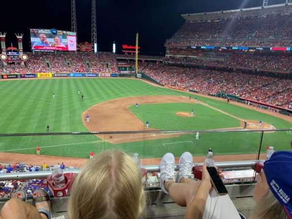 Great American Ball Park, section: 416, row: B, seat: 22