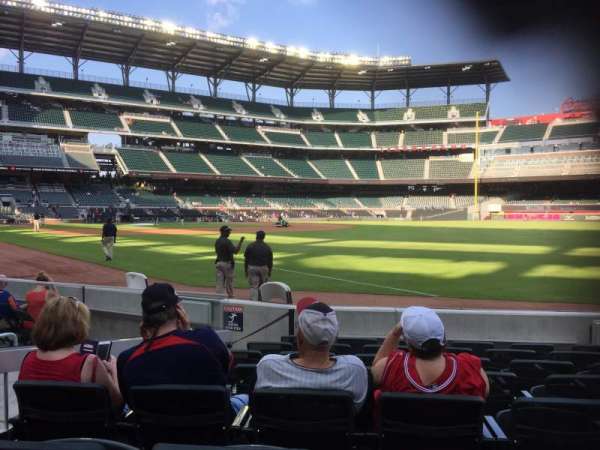 Truist Park, section: 11, row: 8, seat: 5