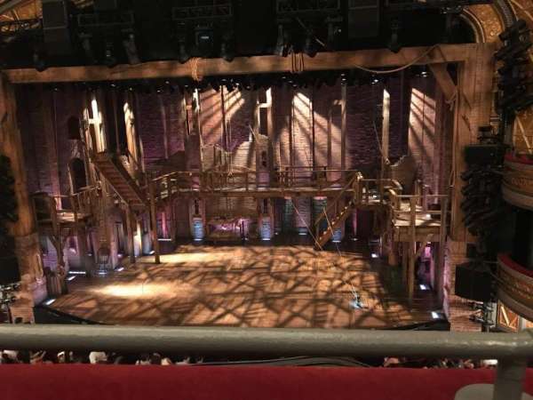 Richard Rodgers Theatre, section: Front Mezzanine C, row: A, seat: 101